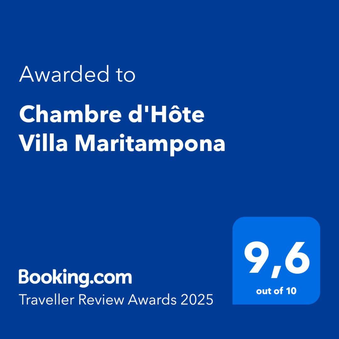 אנטסירבה Chambre D'Hote Villa Maritampona מראה חיצוני תמונה